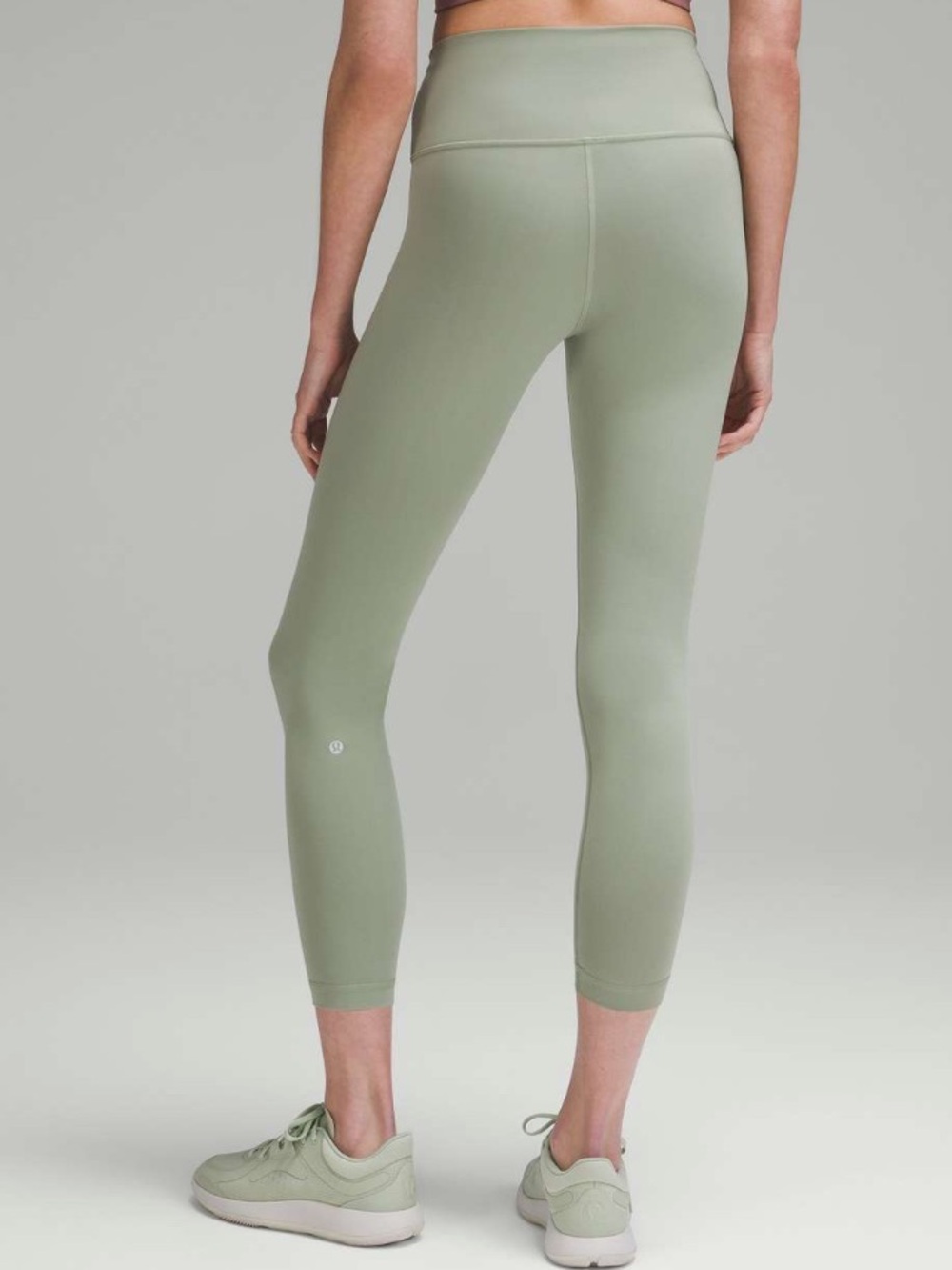 Lululemon wunder train tights 25” misty green